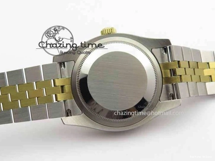 0510 DateJust 116234 SS YG BP Best Edition Gray Dial Diam Markers On SS YG Bracelet SA ZipUp 3745